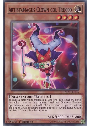 Artistamagus Clown col Trucco