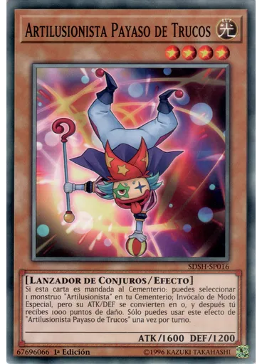 Artilusionista Payaso de Trucos