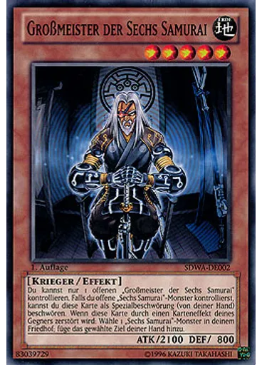 Großmeister der Sechs Samurai