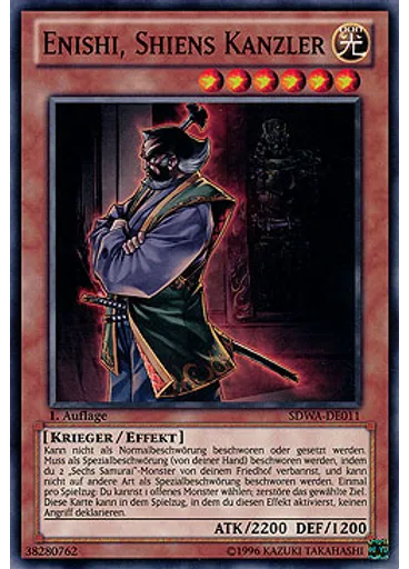 Enishi, Shiens Kanzler