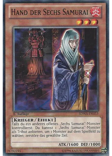 Hand der Sechs Samurai