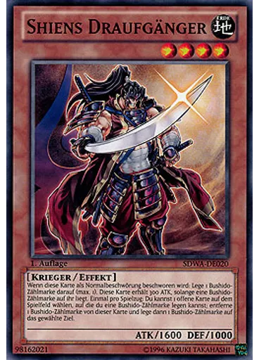 Shiens Draufgänger — Samurai Warlords Structure Deck