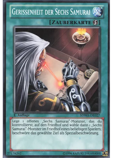 Gerissenheit der Sechs Samurai