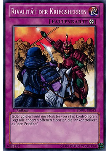 Rivalität der Kriegsherren