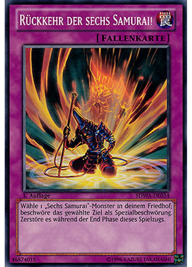 Rückkehr der sechs Samurai!