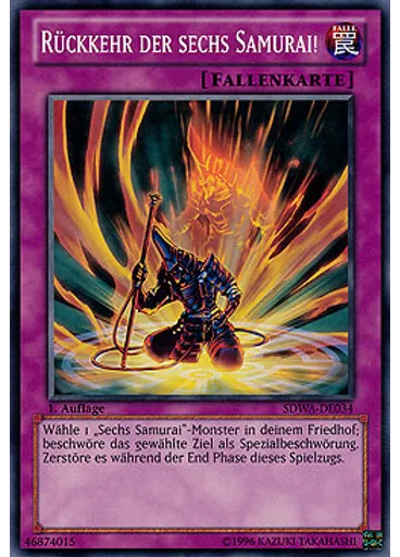 Rückkehr der sechs Samurai!