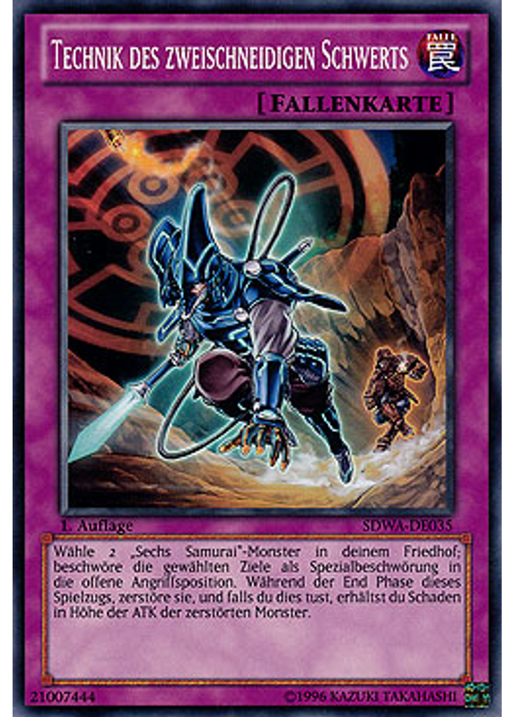 Technik des zweischneidigen Schwerts