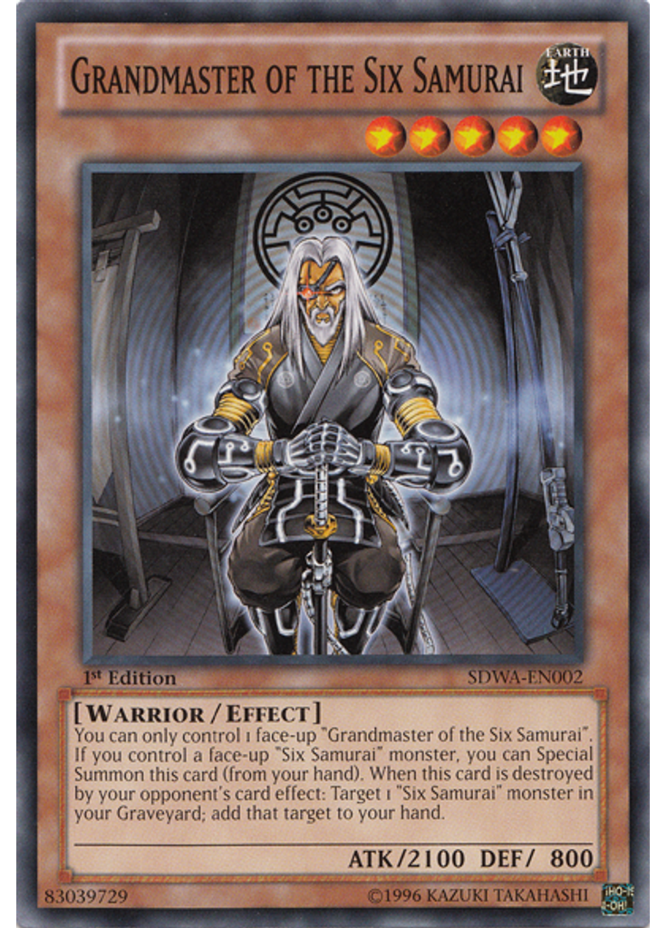 Grandmaster of the Six Samurai