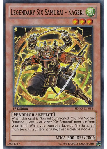 Legendary Six Samurai - Kageki
