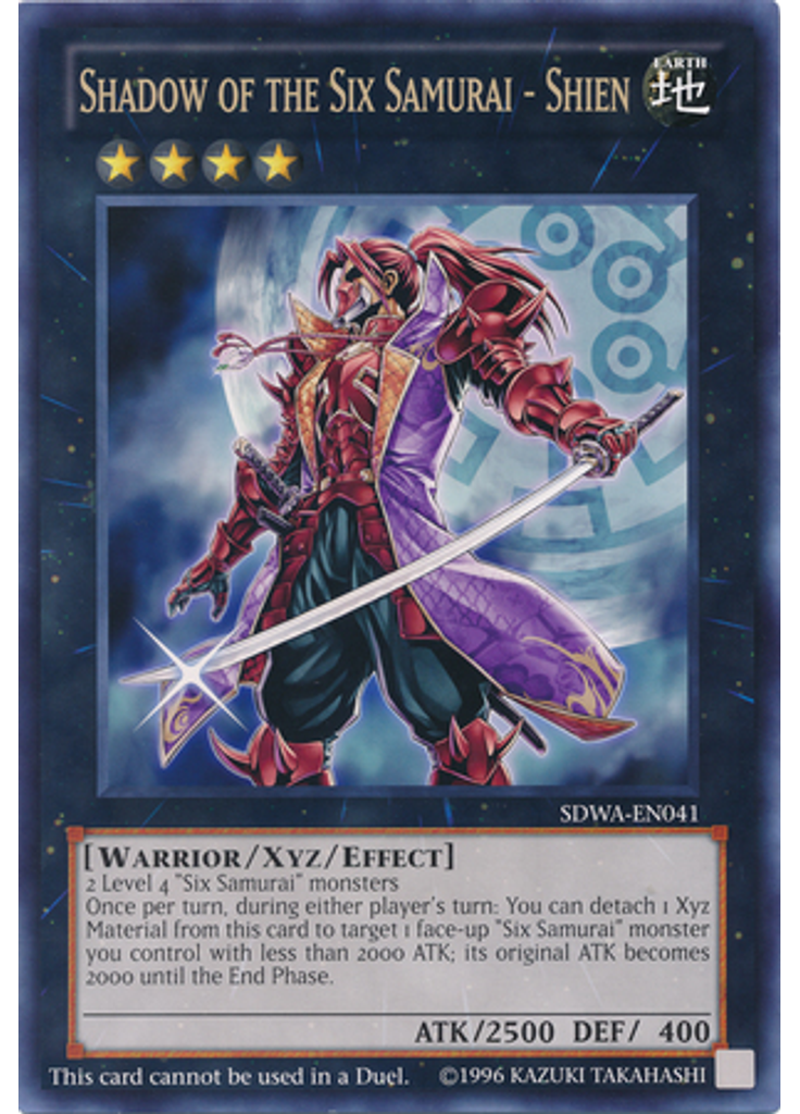 Shadow of the Six Samurai - Shien (Ultra Rare Unlimited Ct)