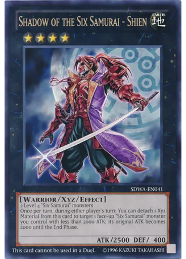Shadow of the Six Samurai - Shien (Ultra Rare Unlimited Ct)
