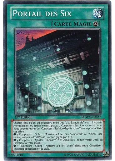Portail des Six — Seigneur de Guerre Samouraï Deck de Structure