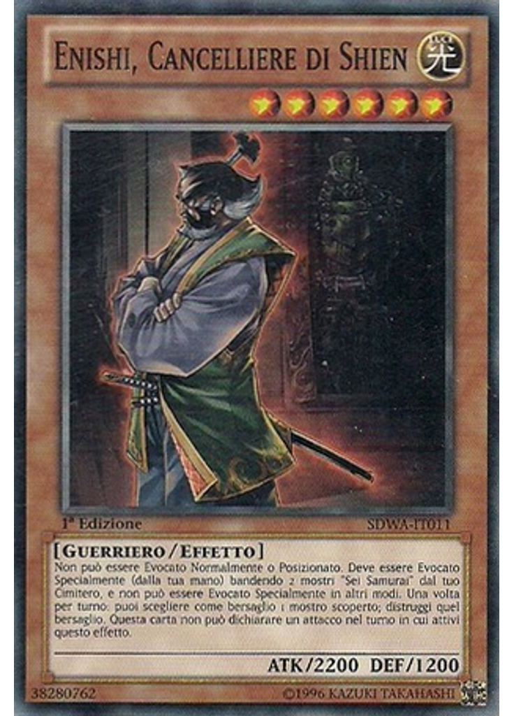 Enishi, Cancelliere di Shien