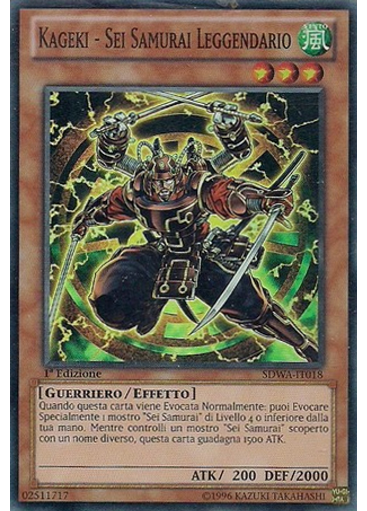 Kageki - Sei Samurai Leggendario