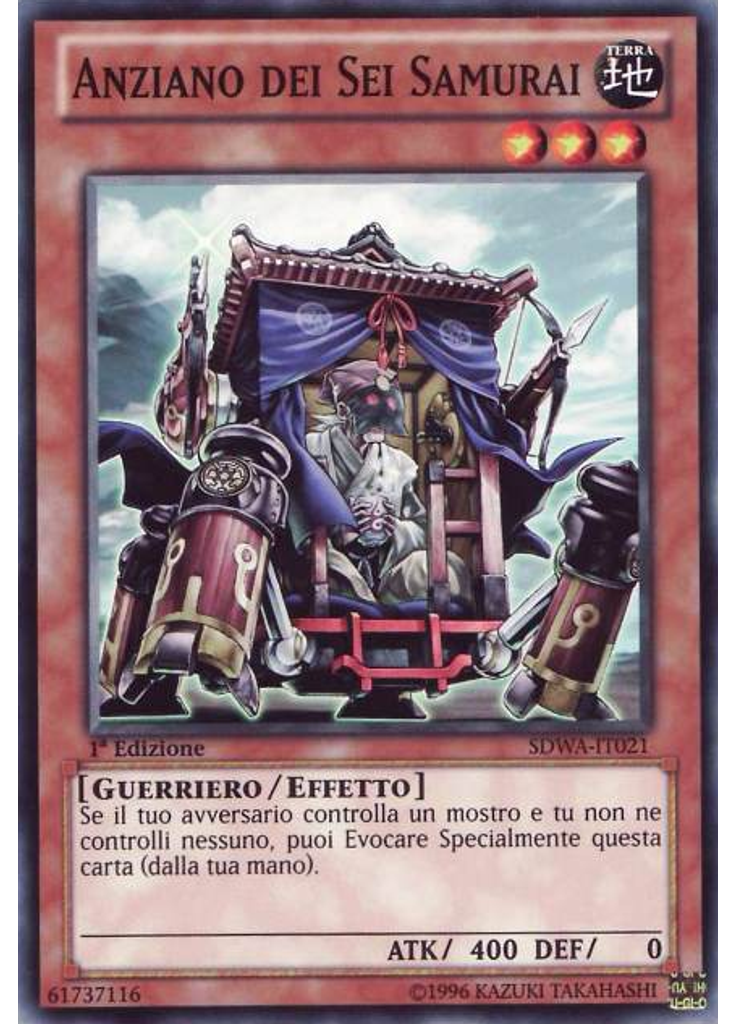 Anziano dei Sei Samurai