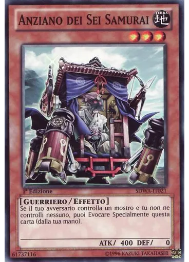 Anziano dei Sei Samurai