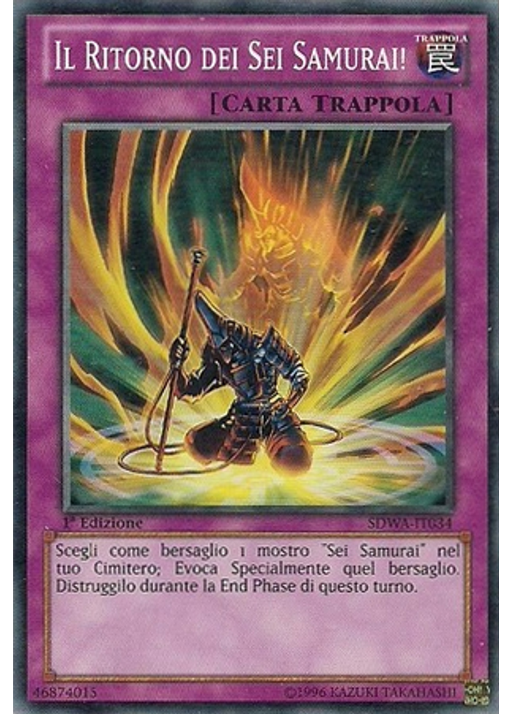Il Ritorno dei Sei Samurai!