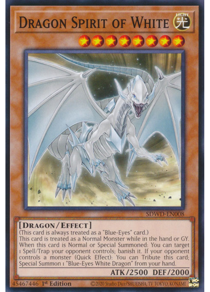 Dragon Spirit of White