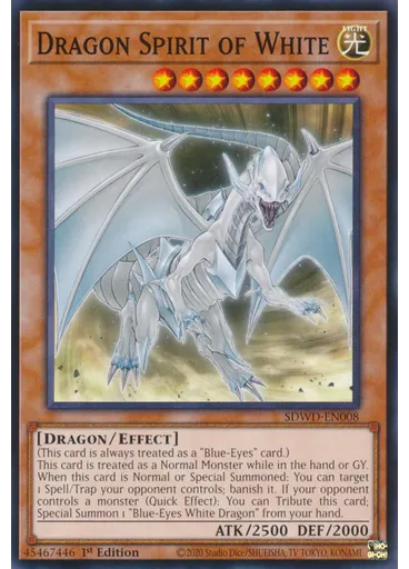 Dragon Spirit of White