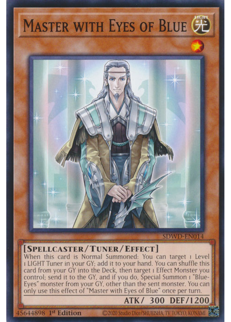 Master with Eyes of Blue