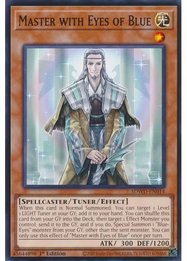 Master with Eyes of Blue