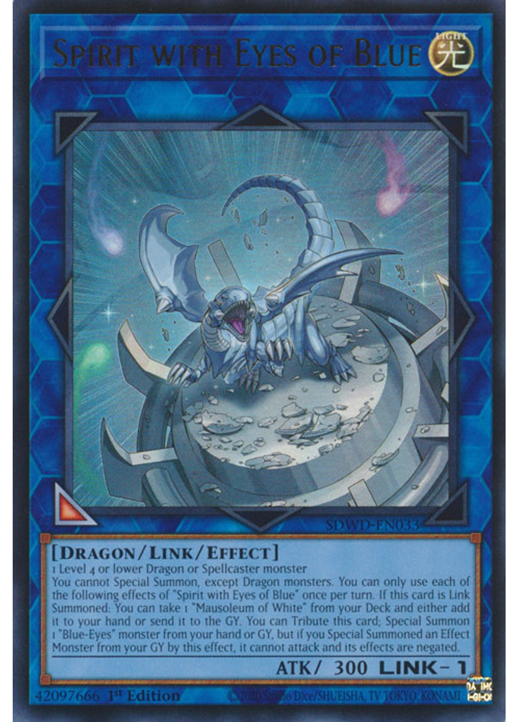 Spirit with Eyes of Blue