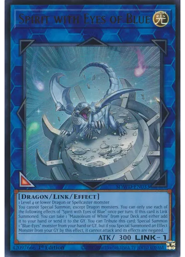 Spirit with Eyes of Blue — Structure Deck: Blue-Eyes White Destiny