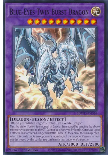 Blue-Eyes Twin Burst Dragon
