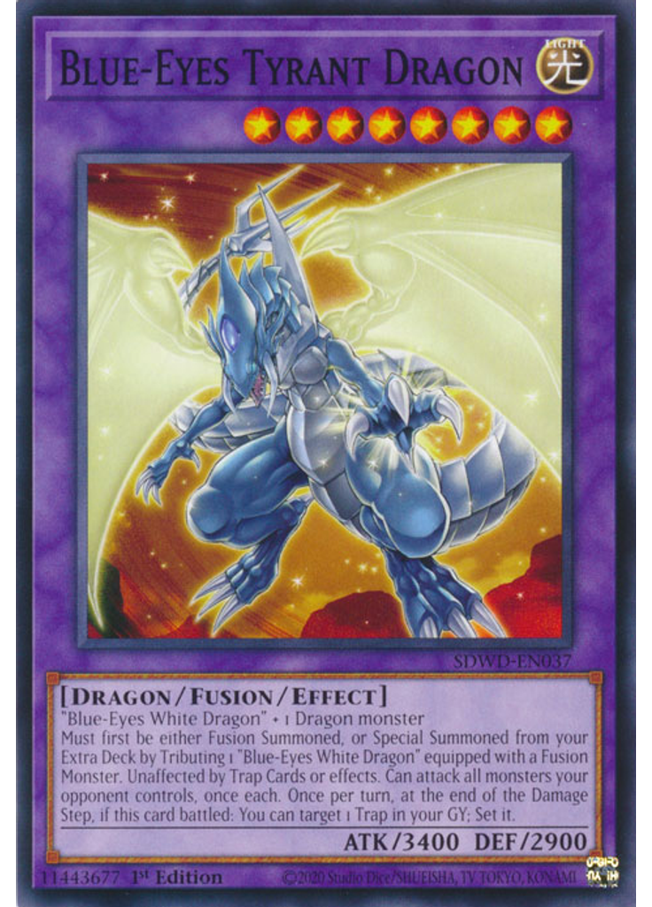 Blue-Eyes Tyrant Dragon