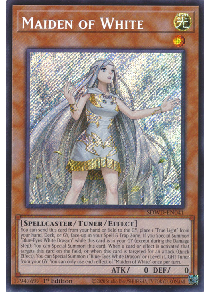 Maiden of White (Secret Rare 1st Edition)
