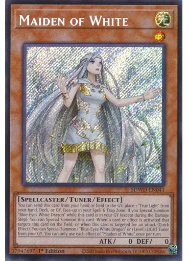 Maiden of White (Secret Rare 1st Edition)