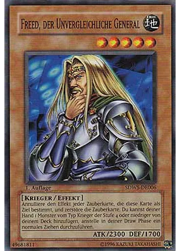 Freed, der Unvergleichliche General
