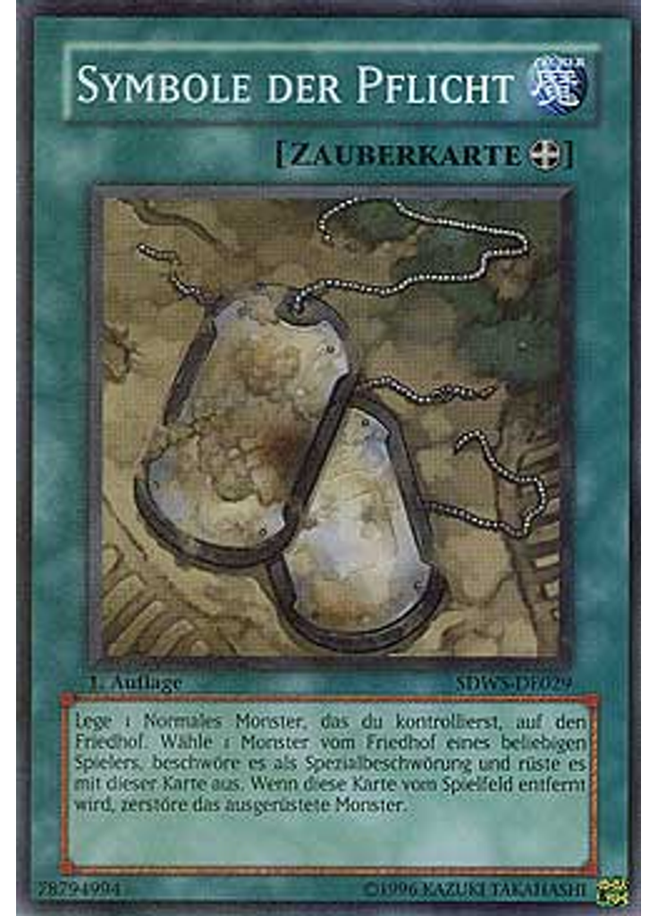 Symbole der Pflicht