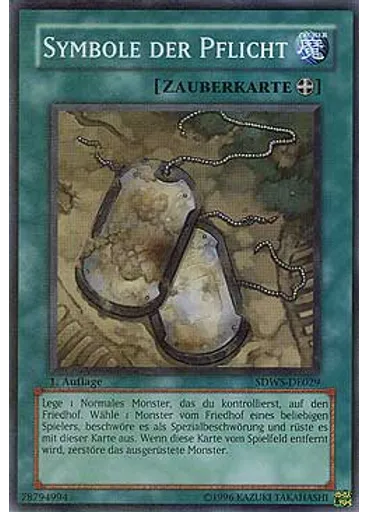 Symbole der Pflicht