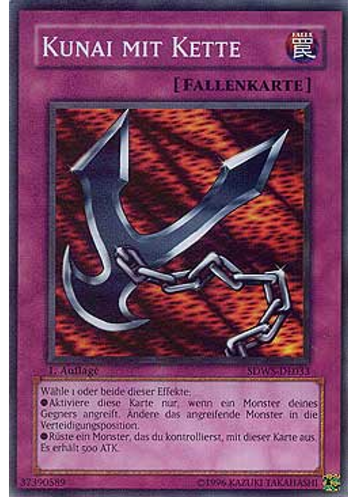 Kunai mit Kette