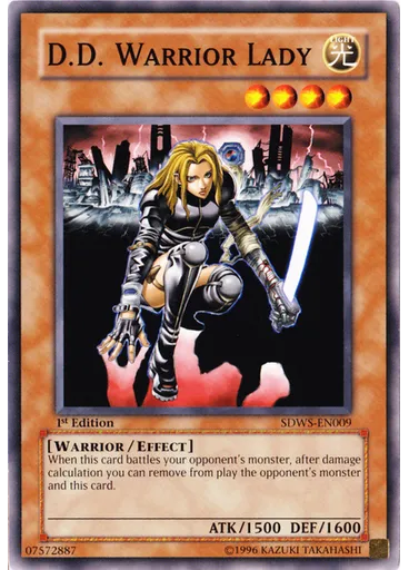 D.D. Warrior Lady — Warriors' Strike Structure Deck