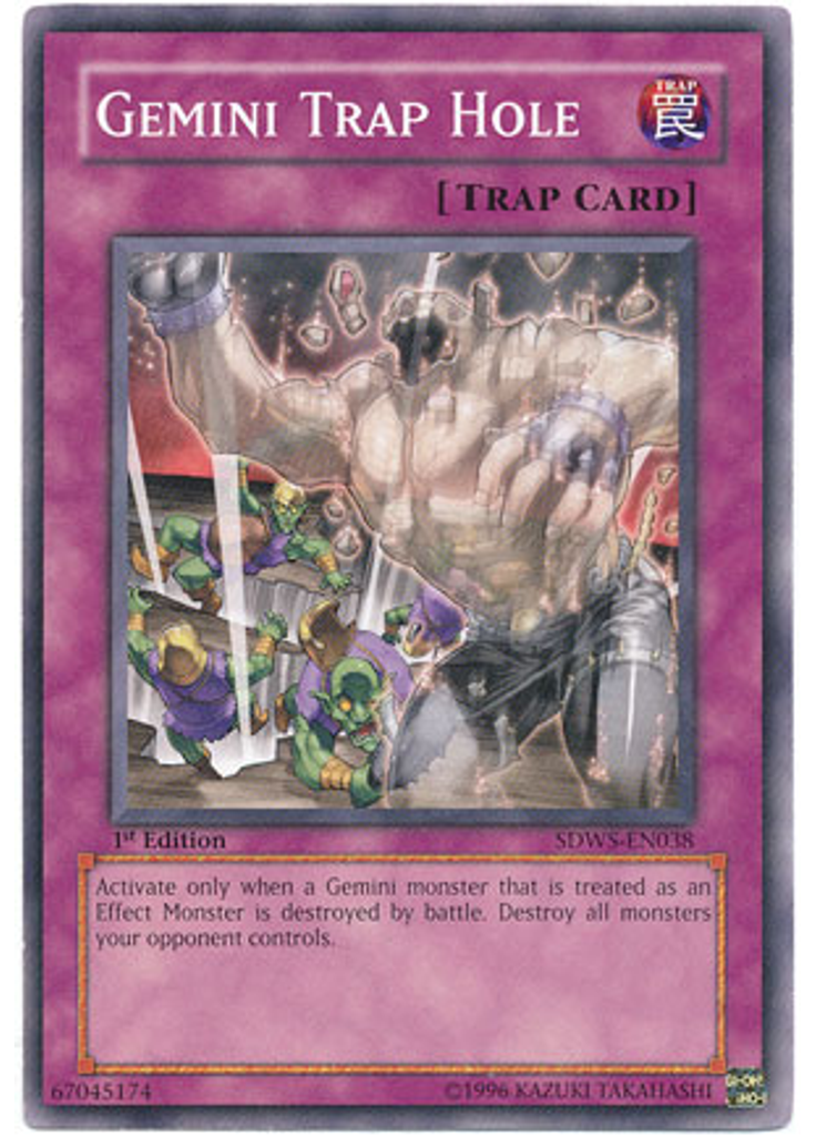 Gemini Trap Hole