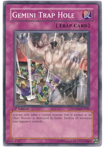 Gemini Trap Hole