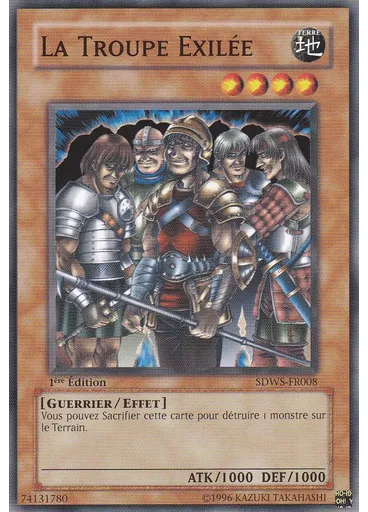 La Troupe Exilée — L’attaque des Guerriers Deck de Structure