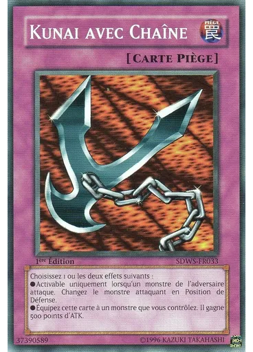 Kunai avec Chaîne