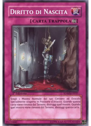 Diritto di Nascita — Attacco dei Guerrieri Structure Deck