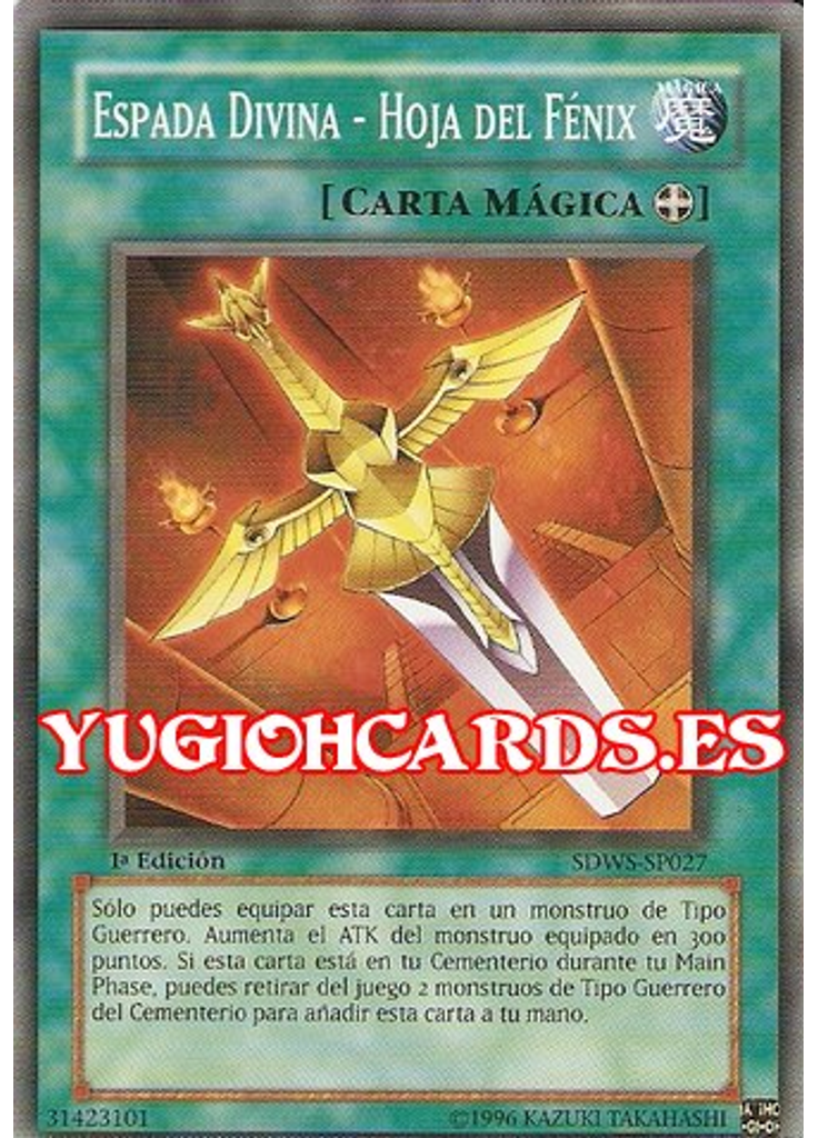 Espada Divina - Hoja del Fénix