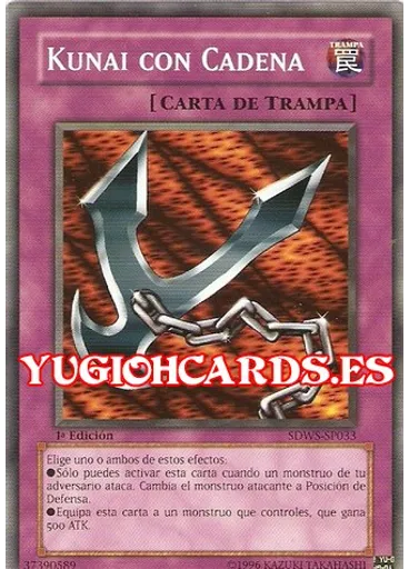 Kunai con Cadena