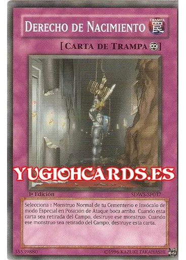 Derecho de Nacimiento