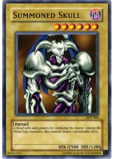 Summoned Skull (Common Unlimited Sample) — Promotional Cards 2001