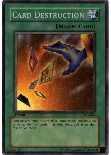 Card Destruction