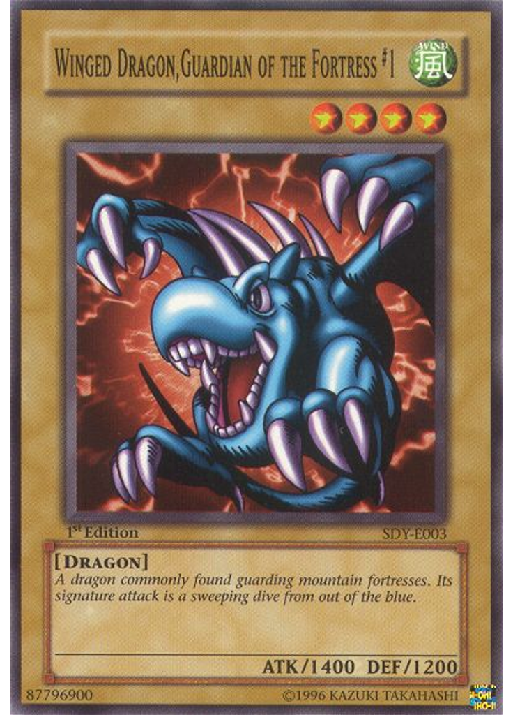 Winged Dragon, Guardian of the Fortress #1