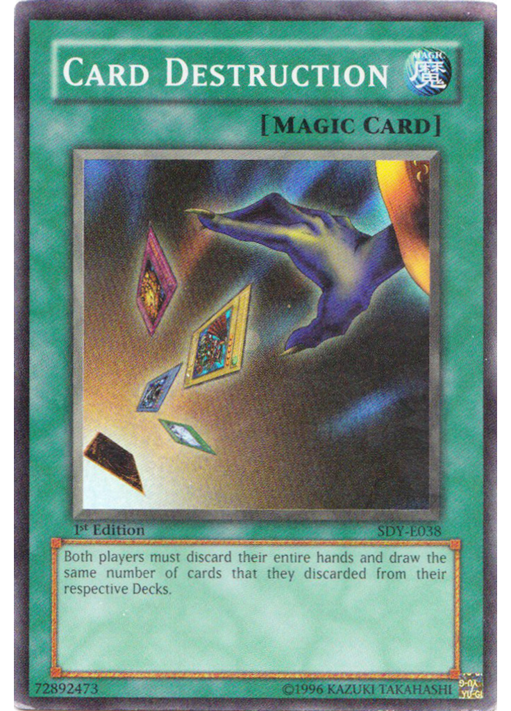 Card Destruction