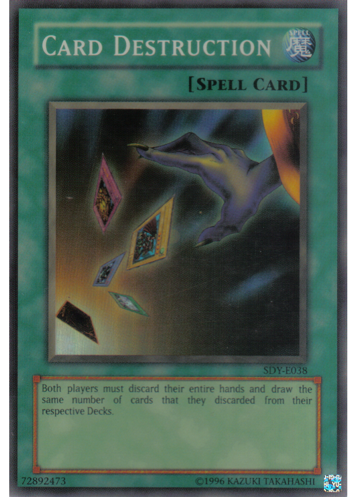 Card Destruction (Super Rare Unlimited Reprint)