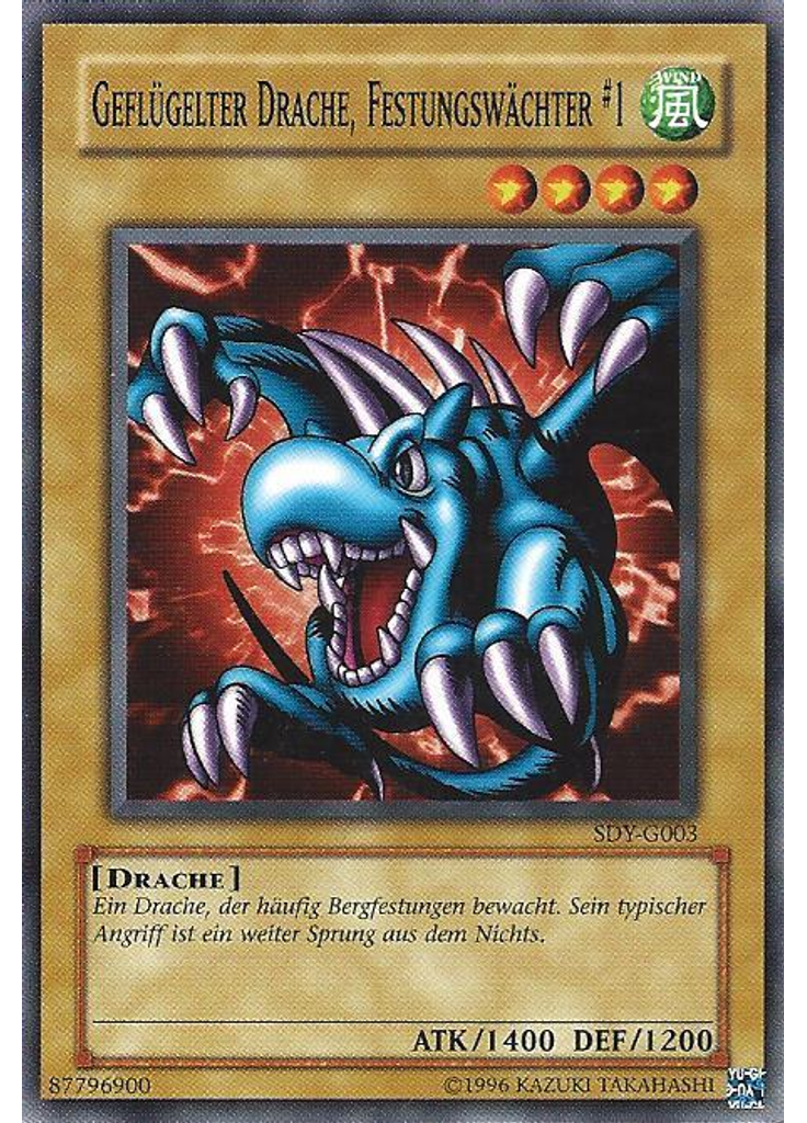 Geflügelter Drache, Festungswächter #1 (Common Unlimited)